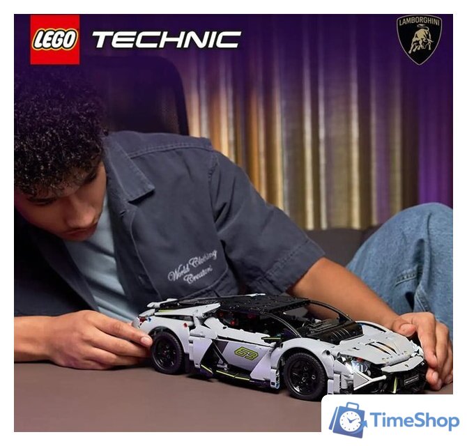 Конструктор LEGO Technic 42214 Суперкар Lamborghini Revuelto - Изображение №8 — Интернет-магазин Time-Shop