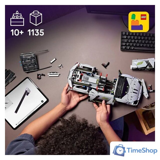 Конструктор LEGO Technic 42214 Суперкар Lamborghini Revuelto - Изображение №9 — Интернет-магазин Time-Shop
