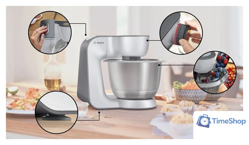Кухонная машина Bosch Serie 4 MUM58251 - Изображение №7 — Интернет-магазин Time-Shop