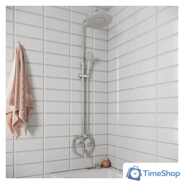 Душевая система  Milardo Stripe STRSB1FM06 - Изображение №4 — Интернет-магазин Time-Shop