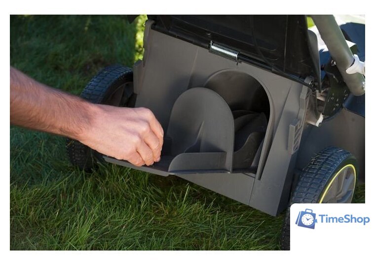 Газонокосилка Ryobi RLM36X41H50G (с 1-им АКБ 5 Ач) - Изображение №4 — Интернет-магазин Time-Shop