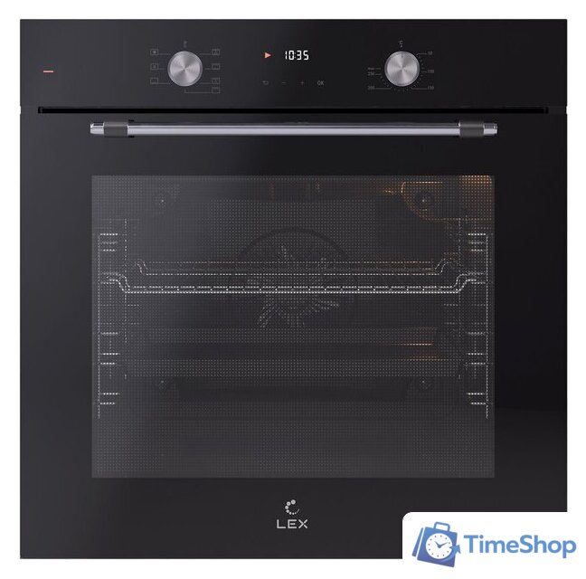 Электрический духовой шкаф LEX EDP 671 BL MAX - Изображение №1 — Интернет-магазин Time-Shop