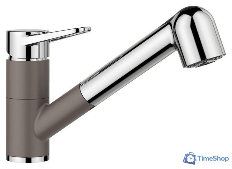 Смеситель Blanco Blancowega-S II 526983 (volcano grey/chrome) - Изображение №1 — Интернет-магазин Time-Shop