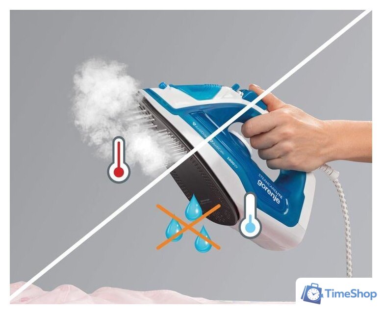 Утюг Gorenje SIH1800BLT - Изображение №10 — Интернет-магазин Time-Shop