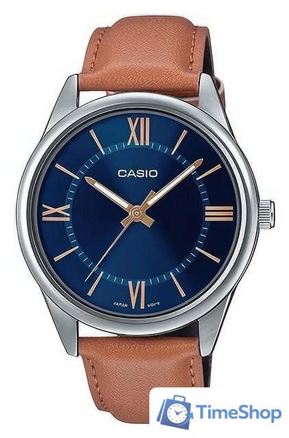 Наручные часы Casio MTP-V005L-2B5 - Изображение №1 — Интернет-магазин Time-Shop