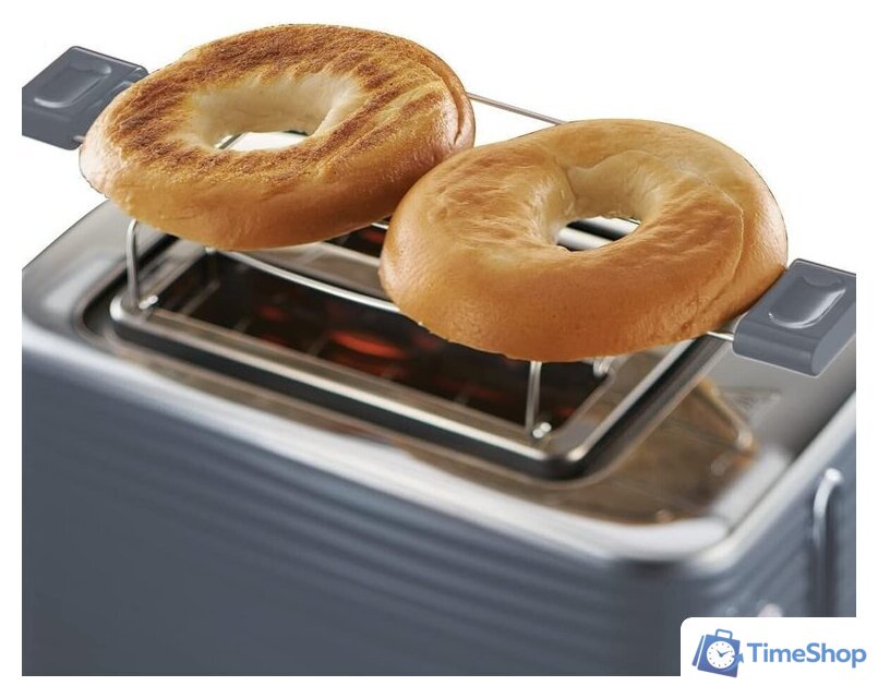 Тостер Russell Hobbs Inspire Grey 2 Slice 24373-56 - Изображение №5 — Интернет-магазин Time-Shop