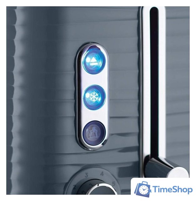 Тостер Russell Hobbs Inspire Grey 2 Slice 24373-56 - Изображение №3 — Интернет-магазин Time-Shop