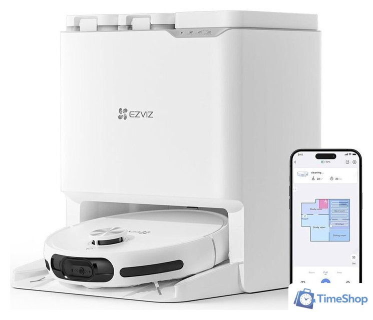 Робот-пылесос Ezviz RS20 Max (белый) - Изображение №1 — Интернет-магазин Time-Shop