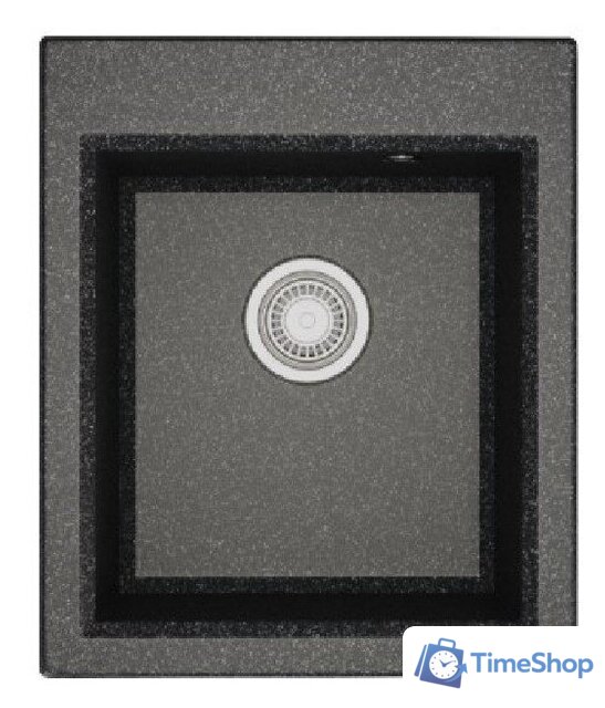 Кухонная мойка Акватон Линеа 43 (графит) - Изображение №1 — Интернет-магазин Time-Shop