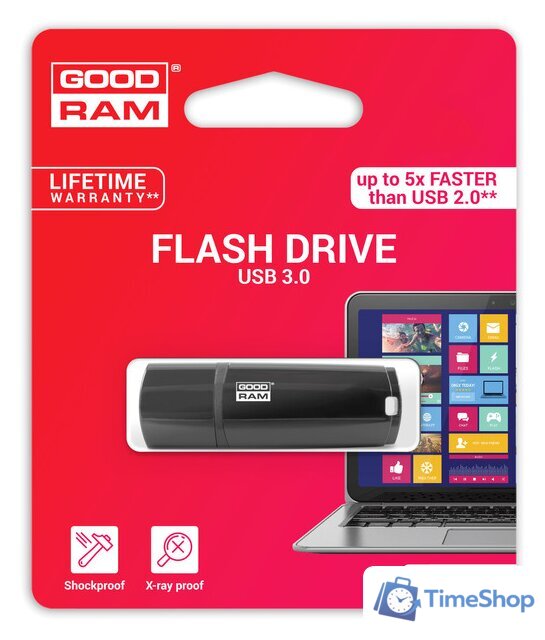 USB Flash GOODRAM UMM3 64GB [UMM3-0640K0R11] - Изображение №5 — Интернет-магазин Time-Shop