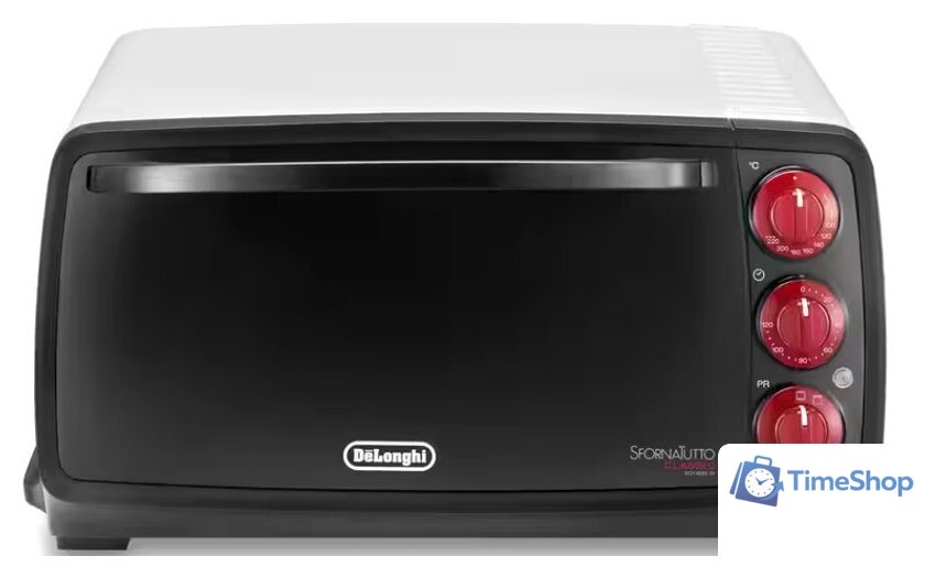 Мини-печь DeLonghi EO14552.W - Изображение №1 — Интернет-магазин Time-Shop
