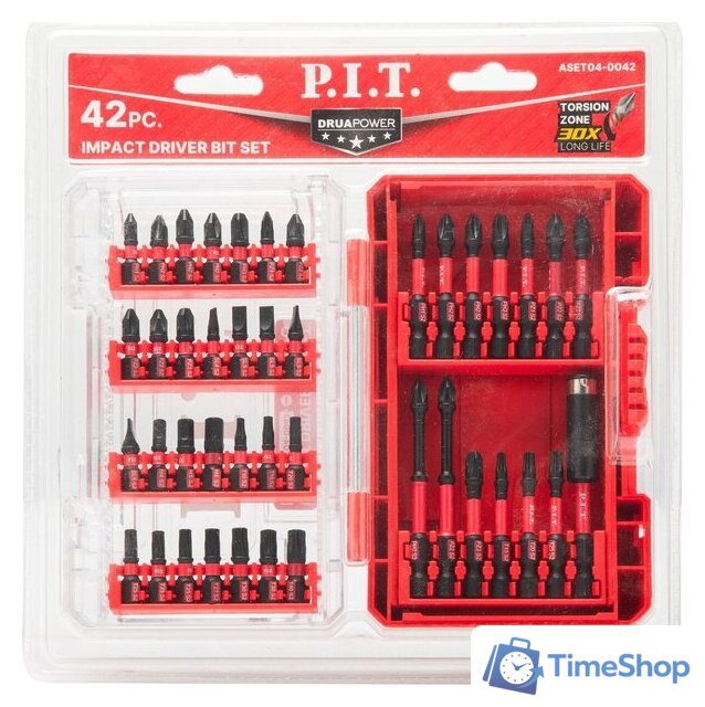Набор бит P.I.T. ASET04-0042 - Изображение №2 — Интернет-магазин Time-Shop
