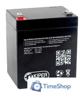 Аккумулятор для ИБП Kiper HR-1221W F2 (12В/5.5 А·ч) - Изображение №1 — Интернет-магазин Time-Shop