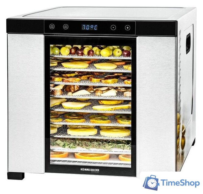 Сушилка для овощей и фруктов ROMMELSBACHER DA 1000 - Изображение №1 — Интернет-магазин Time-Shop