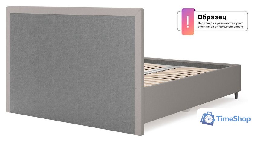 Кровать Сонум Ingrid 180x200 (велутто латте) - Изображение №8 — Интернет-магазин Time-Shop