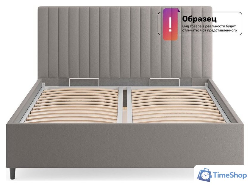 Кровать Сонум Ingrid 180x200 (велутто латте) - Изображение №5 — Интернет-магазин Time-Shop