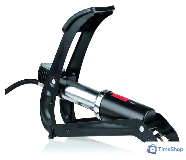 Насос ножной велосипедный Heyner PedalPower PRO (черный) - Изображение №2 — Интернет-магазин Time-Shop