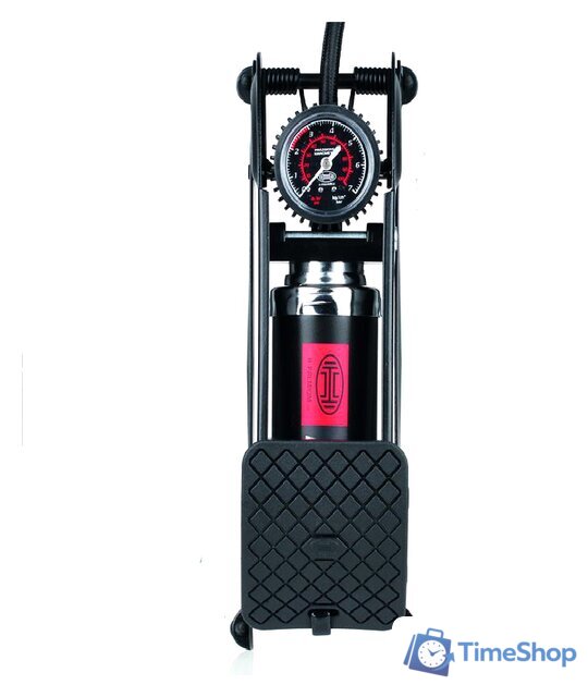 Насос ножной велосипедный Heyner PedalPower PRO (черный) - Изображение №3 — Интернет-магазин Time-Shop