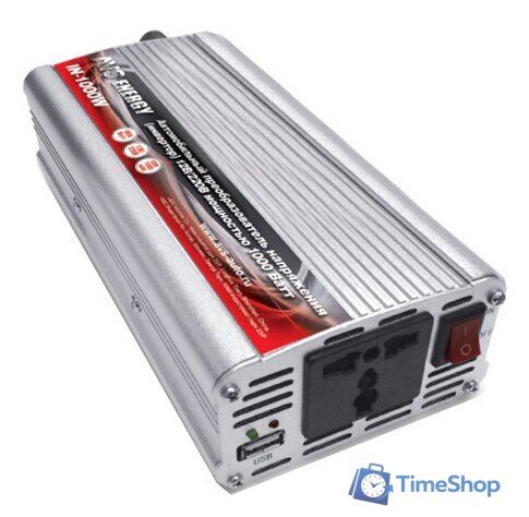 Автомобильный инвертор AVS 12/220V IN-1000W - Изображение №1 — Интернет-магазин Time-Shop