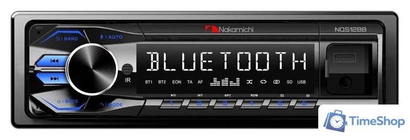 USB-магнитола Nakamichi NQ512BB - Изображение №1 — Интернет-магазин Time-Shop
