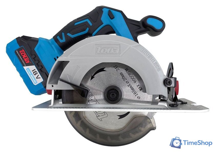 Дисковая (циркулярная) пила Toua DBLC180-A (с 1-м АКБ) - Изображение №1 — Интернет-магазин Time-Shop