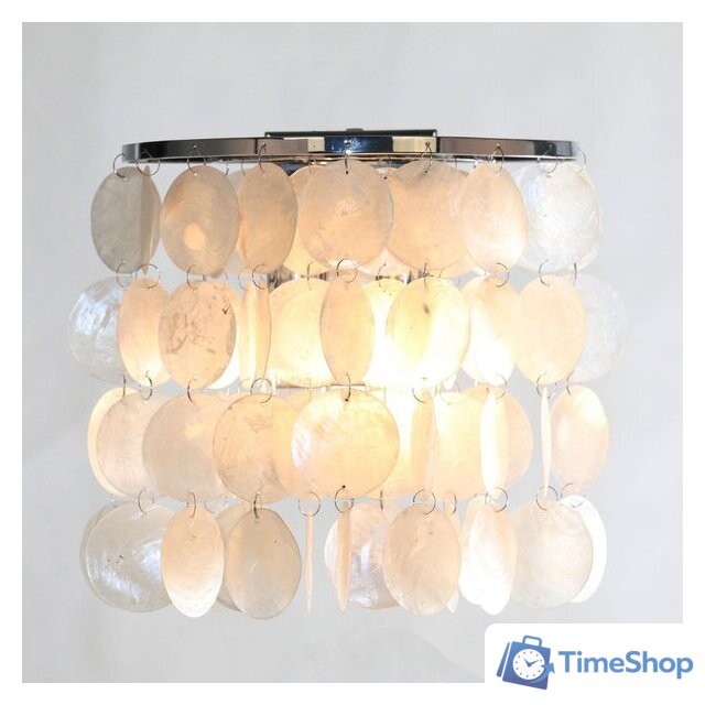 Бра Евросвет 60084/2 (хром/перламутр) - Изображение №1 — Интернет-магазин Time-Shop