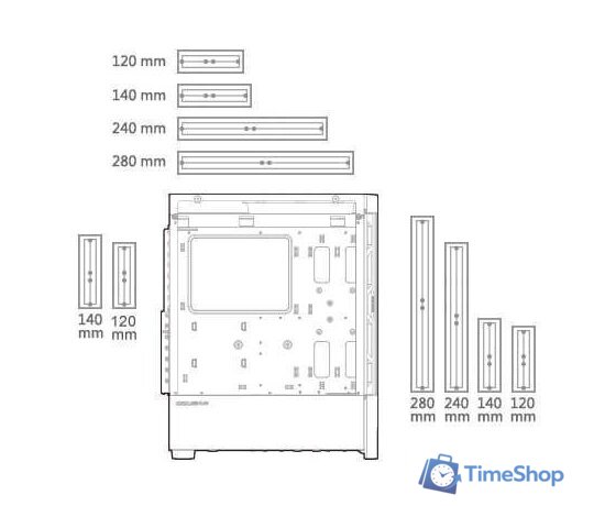 Корпус Cougar Airface RGB CGR-5ZD1W-AIR-RGB - Изображение №6 — Интернет-магазин Time-Shop