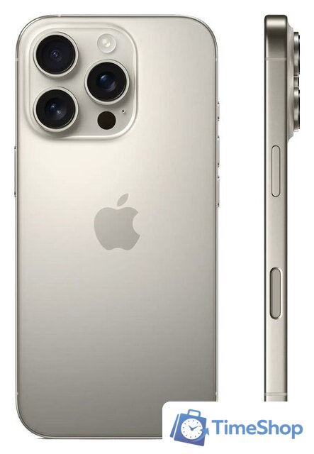 Телефон Apple iPhone 16 Pro Dual SIM 128GB (природный титан) - Изображение №2 — Интернет-магазин Time-Shop