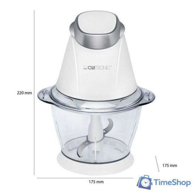 Чоппер Clatronic MZ 3579 (белый) - Изображение №2 — Интернет-магазин Time-Shop