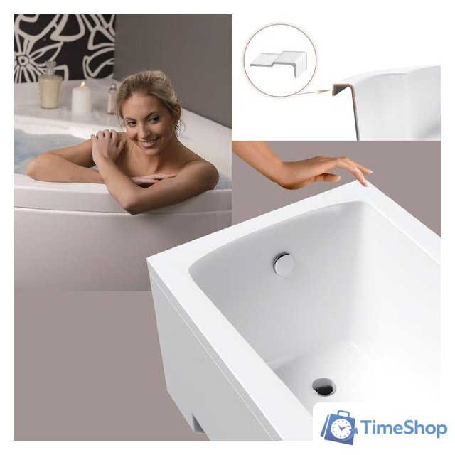 Ванна Lauter Bianca 160х70 21207160 - Изображение №5 — Интернет-магазин Time-Shop