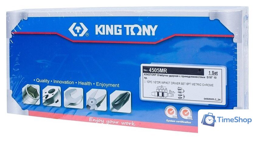 Отвертка King Tony 4505MR - Изображение №5 — Интернет-магазин Time-Shop