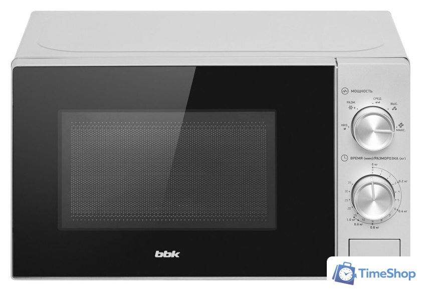 Микроволновая печь BBK 20MWS-764M/S - Изображение №3 — Интернет-магазин Time-Shop