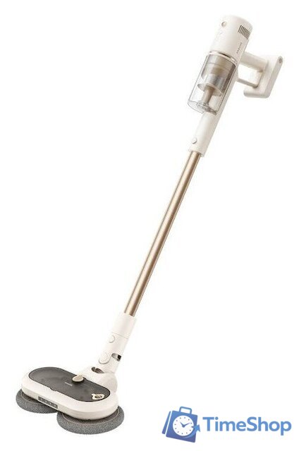 Пылесос Dreame Cordless Vacuum Cleaner R10s Essential Aqua VRV65F (евровилка, белый) - Изображение №3 — Интернет-магазин Time-Shop