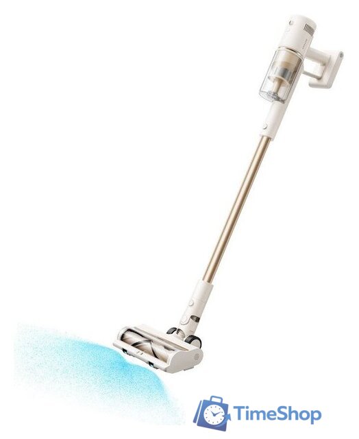 Пылесос Dreame Cordless Vacuum Cleaner R10s Essential Aqua VRV65F (евровилка, белый) - Изображение №1 — Интернет-магазин Time-Shop