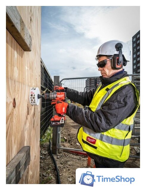 Дрель-шуруповерт Milwaukee M18 FUEL M18ONEDD3-502X 4933492802 (с 2-мя АКБ 5 Ач, кейс) - Изображение №11 — Интернет-магазин Time-Shop