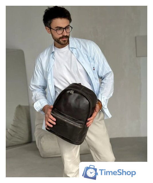 Сумка Igermann 683 15С683К5 (коричневый) - Изображение №3 — Интернет-магазин Time-Shop