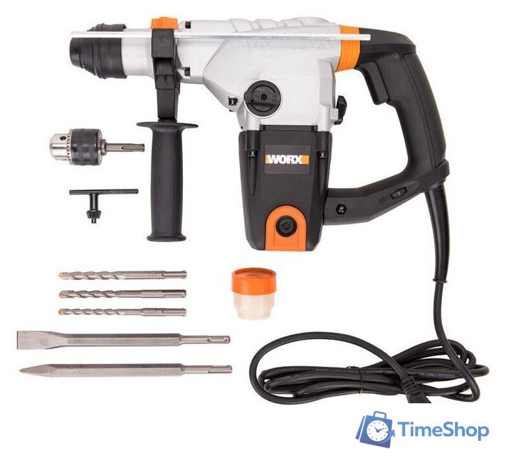 Перфоратор Worx WX333 (кейс) - Изображение №5 — Интернет-магазин Time-Shop