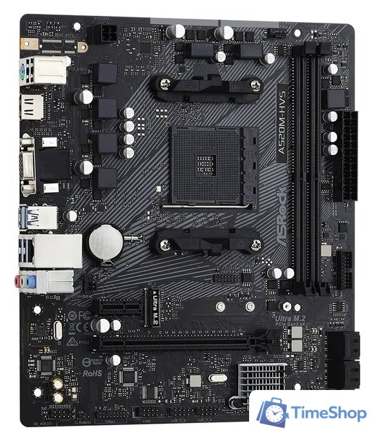 Материнская плата ASRock A520M-HVS - Изображение №2 — Интернет-магазин Time-Shop