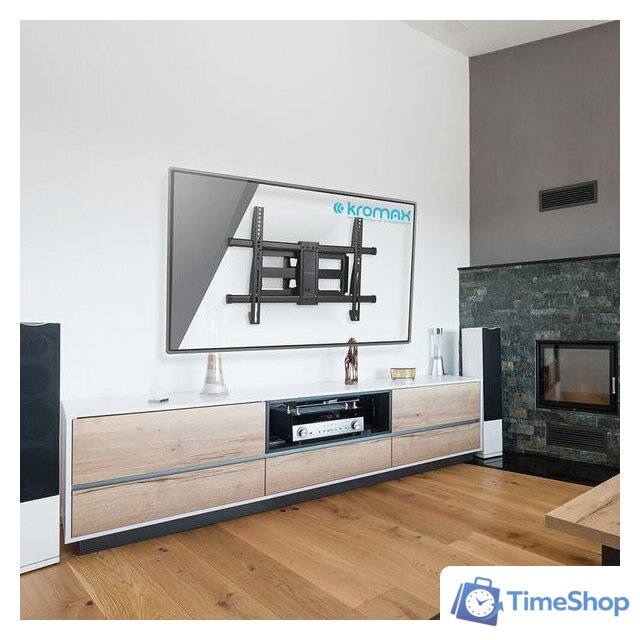 Кронштейн для телевизора Kromax GALACTIC-57 (черный) - Изображение №8 — Интернет-магазин Time-Shop