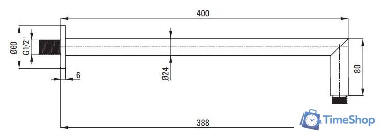 Душевая система  Deante Alpinia BXYZZGAM - Изображение №4 — Интернет-магазин Time-Shop