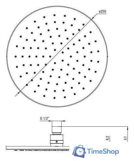 Душевая система  Deante Alpinia BXYZZGAM - Изображение №5 — Интернет-магазин Time-Shop