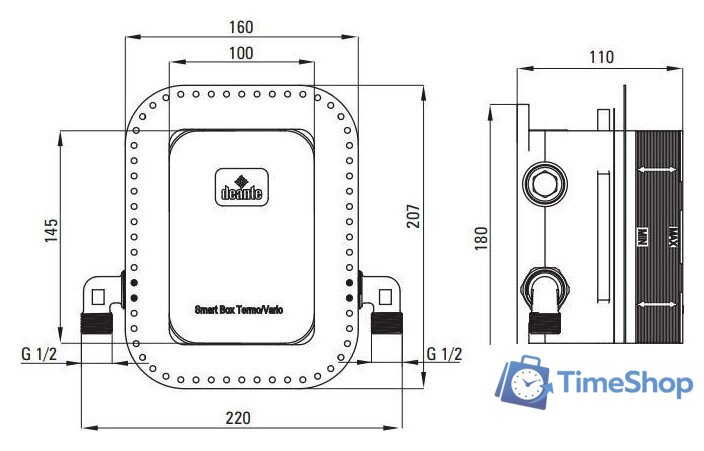 Душевая система  Deante Alpinia BXYZZGAM - Изображение №6 — Интернет-магазин Time-Shop
