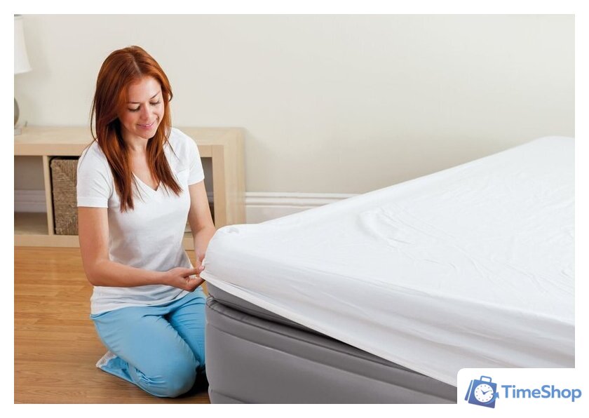 Надувная кровать Intex Queen Comfort Elevated 64164NP - Изображение №7 — Интернет-магазин Time-Shop