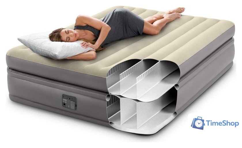 Надувная кровать Intex Queen Comfort Elevated 64164NP - Изображение №5 — Интернет-магазин Time-Shop