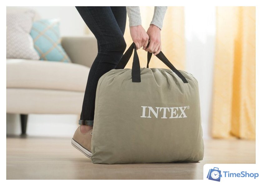 Надувная кровать Intex Queen Comfort Elevated 64164NP - Изображение №6 — Интернет-магазин Time-Shop