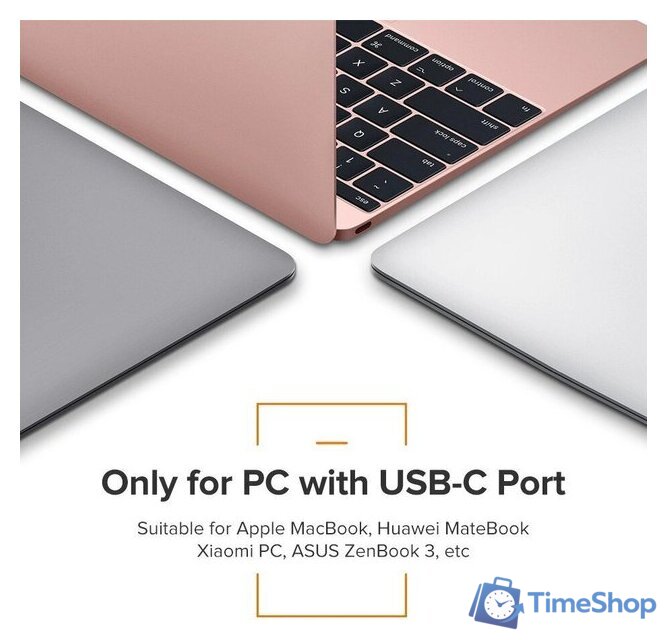 Конвертер Ugreen MM123 30843 USB Type-C - HDMI/VGA - Изображение №7 — Интернет-магазин Time-Shop