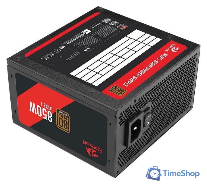 Блок питания Redragon 850W GC-PS030 - Изображение №4 — Интернет-магазин Time-Shop
