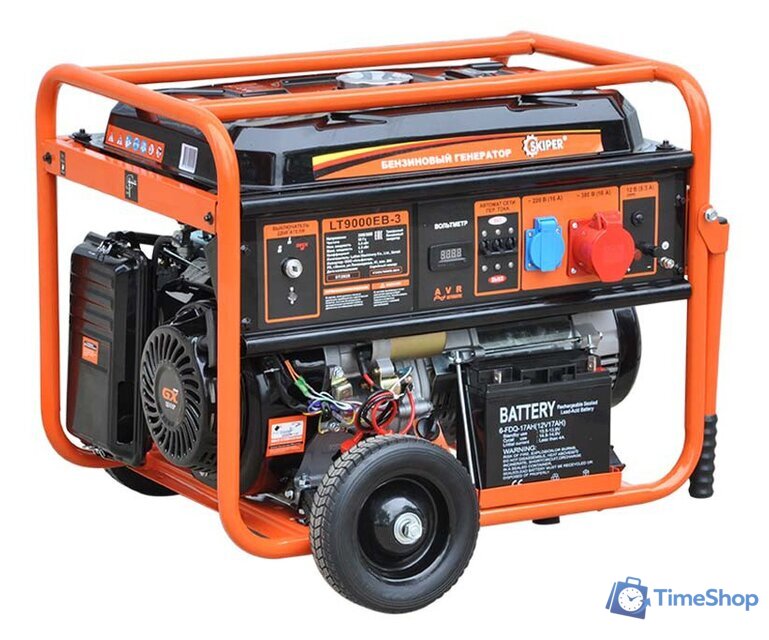 Бензиновый генератор Skiper LT9000EB-3 - Изображение №1 — Интернет-магазин Time-Shop