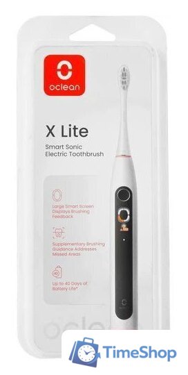 Электрическая зубная щетка Oclean X Lite (серый) - Изображение №1 — Интернет-магазин Time-Shop