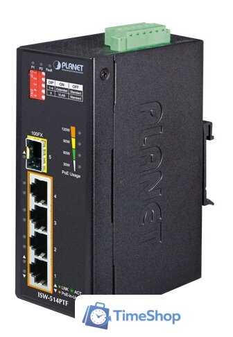 Неуправляемый коммутатор PLANET ISW-514PTF - Изображение №1 — Интернет-магазин Time-Shop
